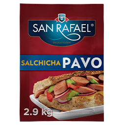 SALCHICHAS DE PAVO 2.9 kg